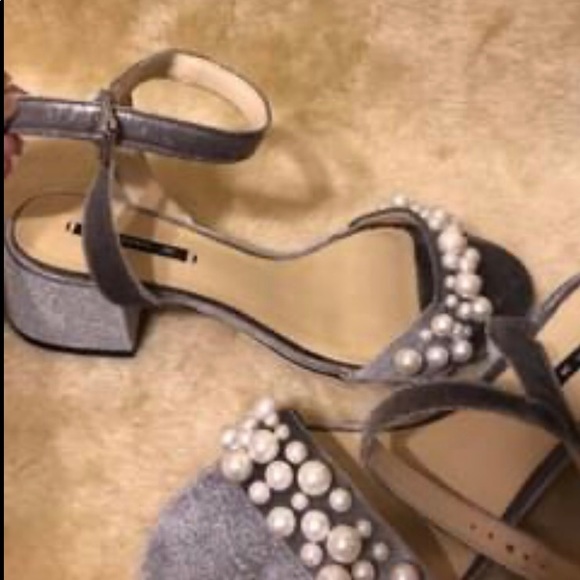 Zara Basic Pearl sandals - Picture 4 of 4